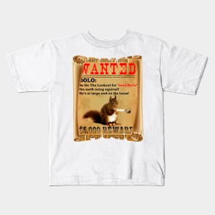 vintage wanted deez nuts poster 2 Kids T-Shirt